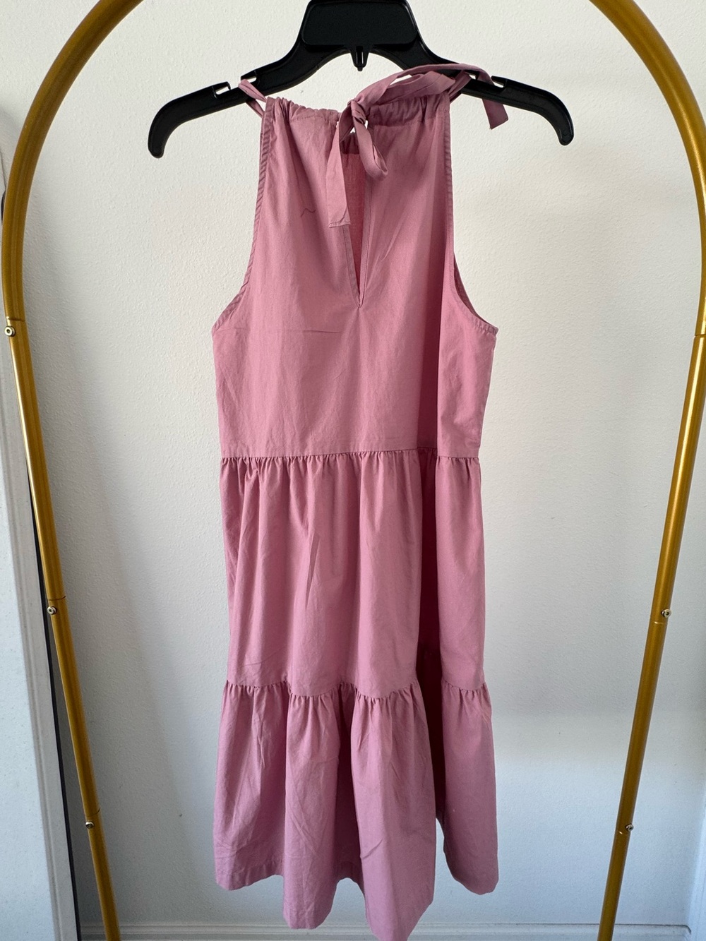 a new day Rose-Pink Tiered Dress size XS - Picture 2 of 3